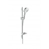 Komplet prysznicowy HANSGROHE Raindance Select E 120 EcoSmart/Unica's Puro 0,65m DN15 biały/chrom