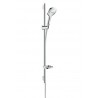 Komplet prysznicowy HANSGROHE Raindance Select E 120 EcoSmart / Unica'S Puro 0,90m DN15 chrom