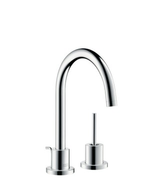 Bateria umywalkowa AXOR STARCK 2-otworowa z obrotową wylewką DN15 chrom