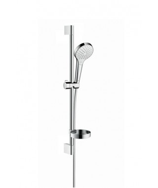 Komplet prysznicowy HANSGROHE Croma Select S Vario 0,65 z mydelniczką Casetta biały/chrom