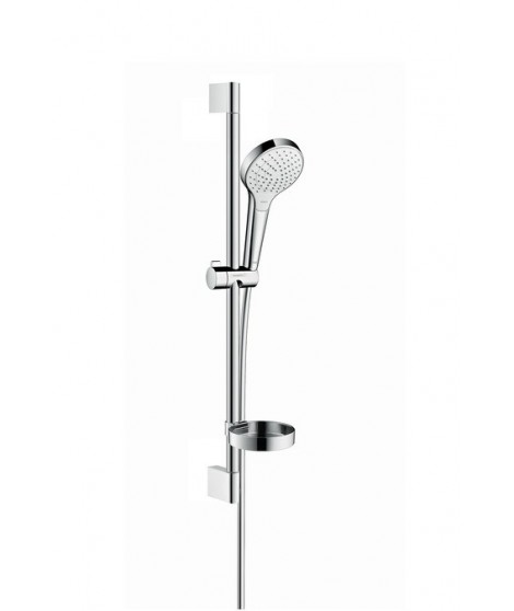 Komplet prysznicowy HANSGROHE Croma Select S Vario 0,65 z mydelniczką Casetta biały/chrom