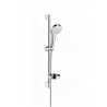 Komplet prysznicowy HANSGROHE Croma Select S Vario 0,65 z mydelniczką Casetta biały/chrom