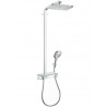 Komplet prysznicowy HANSGROHE Raindance Select E 360 ST DN15 biały/chrom