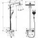 Komplet prysznicowy HANSGROHE Raindance Select E 360 ST DN15 biały/chrom