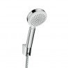 Zestaw prysznicowy HANSGROHE Crometta 100 1jet/Porter's biały/chrom