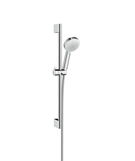 Zestaw prysznicowy HANSGROHE Crometta 100 Vario 0.65m EcoSmart 9 l/min biały/chrom