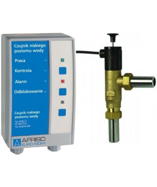 Elektroniczny czujnik niskiego poziomu wody WMS 2-1 z blokadą AFRISO 42353