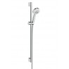 Zestaw prysznicowy HANSGROHE Crometta 100 Multi 0.90m EcoSmart 9 l/min biały/chrom