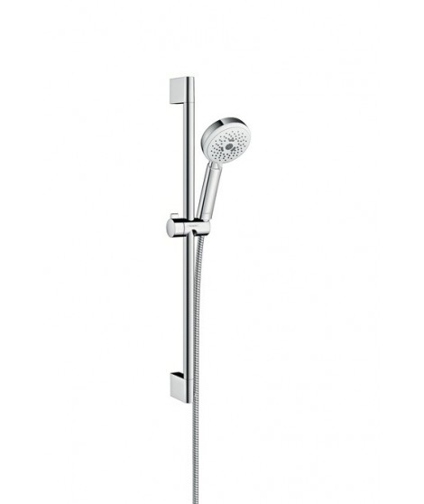 Zestaw prysznicowy HANSGROHE Crometta 100 Multi 0.65m biały/chrom