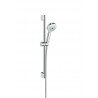 Zestaw prysznicowy HANSGROHE Crometta 100 Multi 0.65m biały/chrom