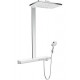 Komplet prysznicowy HANSGROHE Rainmaker Select 460 2jet, EcoSmart 9 l/min biały/chrom 27028400