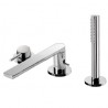 Bateria wannowa TRES Max-Tres 3-otworowa 180mm chrom