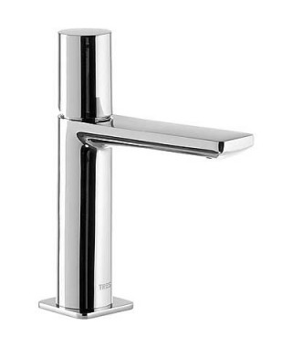 Bateria umywalkowa TRES Loft-Tres stojąca bez korka chrom