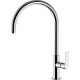 Bateria umywalkowa TRES Loft-Tres stojąca jednouchwytowa 418mm chrom