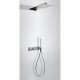 Zestaw prysznicowy TRES Loft Colors z baterią termostatyczną. biała