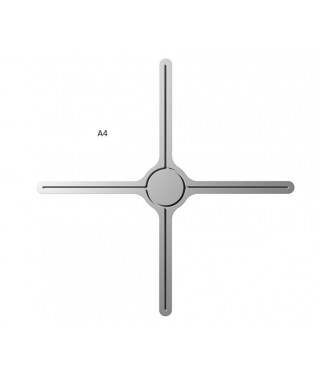 Odwodnienie prysznicowe Eye-drain A4 60cm WIPER poler