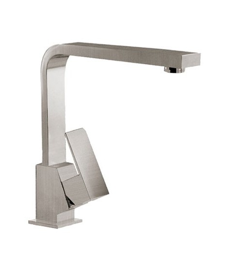 Bateria zlewozmywakowa TRES Cuadro Exclusive stojąca. wylewka 35x15mm. stalowa