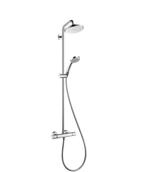 Komplet prysznicowy HANSGROHE Croma 220 z ramieniem prysznicowym 400mm