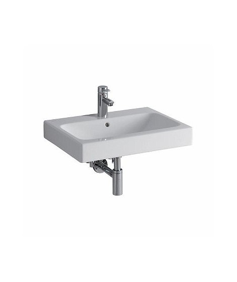 Umywalka KERAMAG iCON 60cm z otworem, z przelewem KeraTect