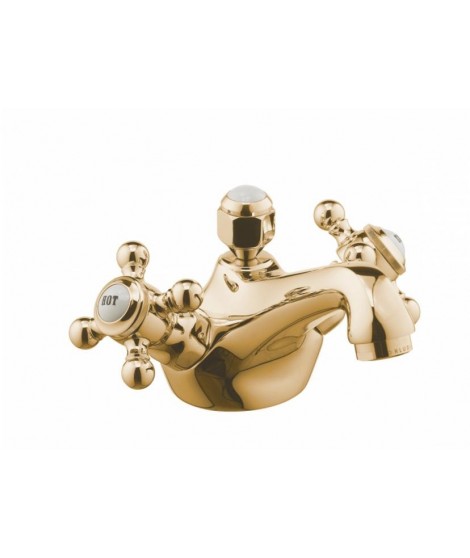 Bateria umywalkowa retro mosiądz KLUDI ADLON