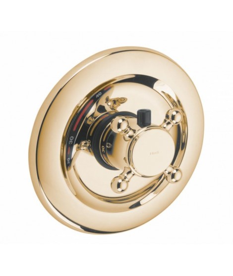 Bateria prysznicowa podtynkowa z termostatem retro mosiądz KLUDI ADLON