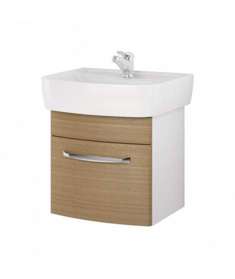 Szafka CERSANIT PURE 50 jasny orzech