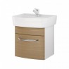 Szafka CERSANIT PURE 50 jasny orzech
