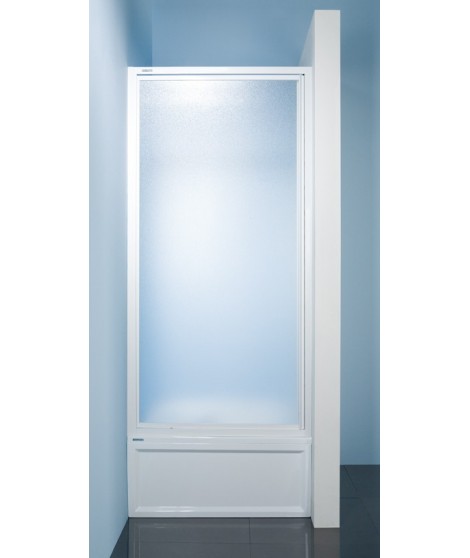 Drzwi prysznicowe 70x185cm SANPLAST DJ-c. profil biały ew. wzór szyby Pearl