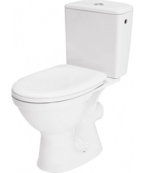 Zestaw WC kompakt CERSANIT MERIDA 3/6l + deska polipropylen wolnoopadająca