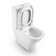 Miska WC do kompaktu o/uniwersalny ROCA GAP rimless z powłoką MaxiClean