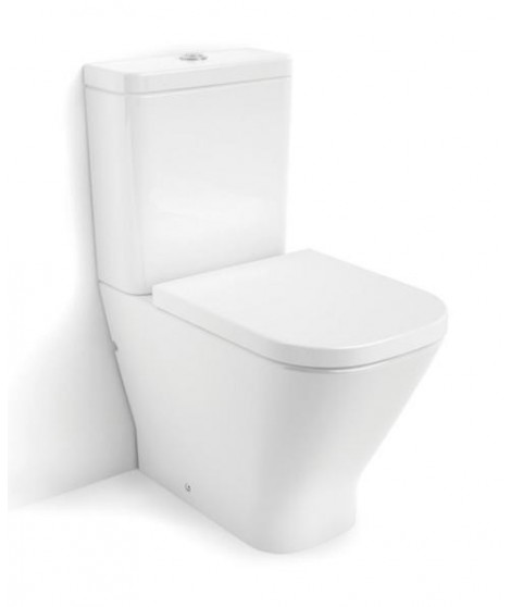 Miska WC do kompaktu o/uniwersalny ROCA GAP rimless z powłoką MaxiClean