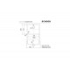 Zlewozmywak SCHOCK QUADRO N-100 Onyx CRISTALITE+ QUADRO-100ONY