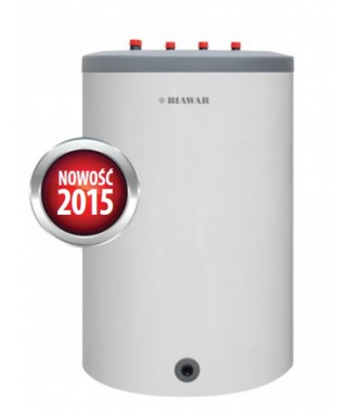 Wymiennik C.W.U. z wężownicą BIAWAR LINDO W-E 150.61 stojący