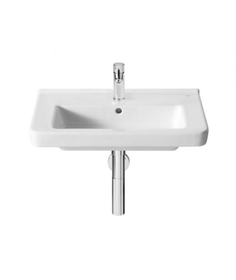 Umywalka ścienna ROCA DAMA-N Compacto 60x32cm z powłoką MaxiClean