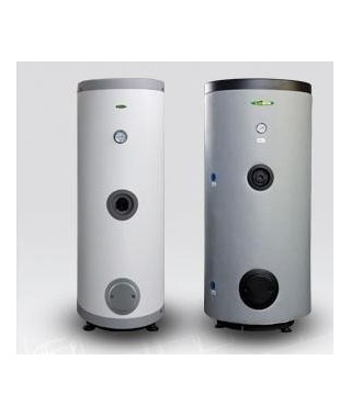 Wymiennik emaliowany C.W.U. z wężownicą ELEKTROMET WGJ-S 400L skay stojący