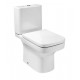 Miska WC kompaktowa ROCA DAMA-N o/poziomy z powłoką MaxiClean