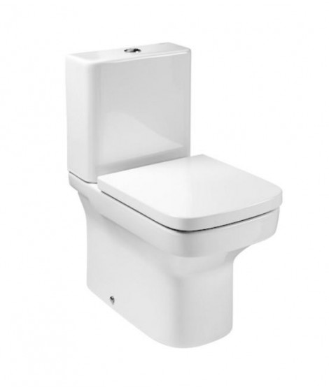 Miska WC kompaktowa ROCA DAMA-N Compacto z powłoką MaxiClean o/podwójny
