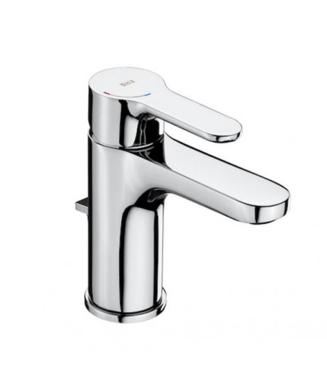 Bateria umywalkowa z uchwytem XL Cold Start z korkiem automatycznym ROCA L20