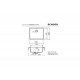 Zlewozmywak SCHOCK GREENWICH N-100L Magnolia CRISTADUR 55x45