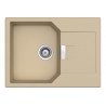 Zlewozmywak Moonstone SCHOCK MANHATTAN D-100S. 69x51 MAN-D100SMOON