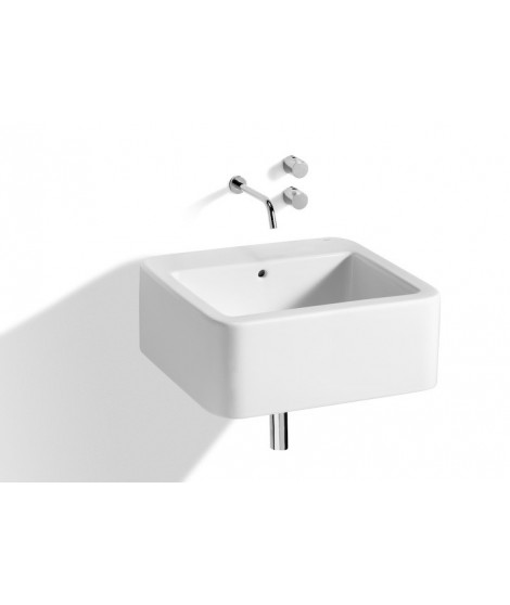Umywalka ROCA ELEMENT 60 bez otworu z powłoką MaxiClean
