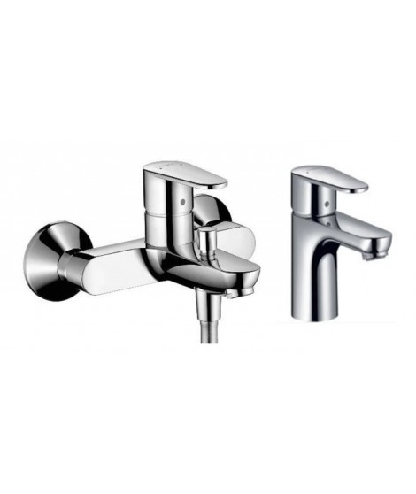 HANSGROHE TALIS E2 bateria umywalkowa + wannowa