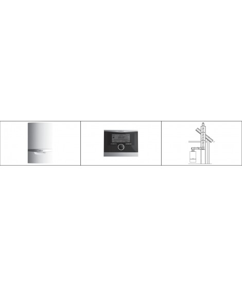Vaillant Pakiet ecoTEC VCW plus 306/5-5 + multiMatic 700 + zestaw do szachtu