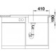 Zlewozmywak antracyt BLANCO SONA XL 6 S .100x50