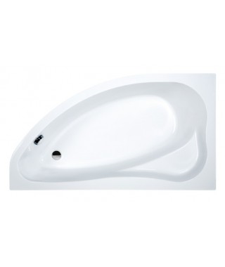 Wanna asymetryczna 90x140+STW SANPLAST WAL/EKOPLUS biały ew. lewa