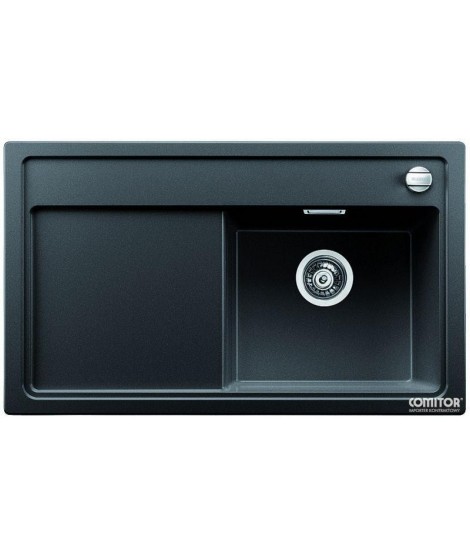 Zlewozmywak antracyt BLANCO ZENAR 45 S-F . 85x50 P (z deską szklaną)