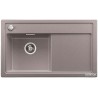 Zlewozmywak alumetalik BLANCO ZENAR 45 S-F . 85x50 L