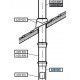 Rewizja przewodu powietrzno-spalinowego L=0,25 m JUNKERS AZB 901 Ø 80/125