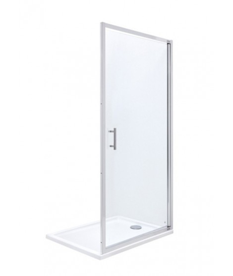 Drzwi prysznicowe jednoczęściowe ROCA TOWN NEW 90x195cm z powłoką MaxiClean AMP170901M