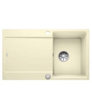 Zlewozmywak ceramiczny IDENTO 45S-F BLANCO jaśmin(na równi z blatem)